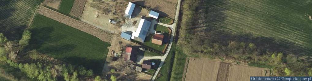 Zdjęcie satelitarne Maniów ul.