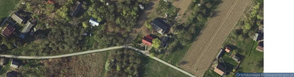 Zdjęcie satelitarne Maniów ul.
