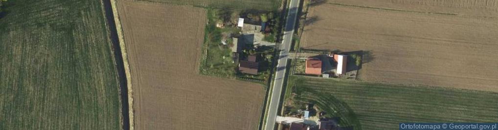 Zdjęcie satelitarne Maniów ul.