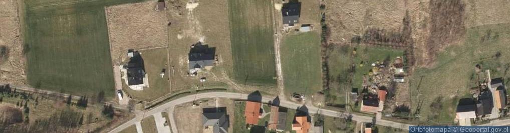 Zdjęcie satelitarne Maniów ul.