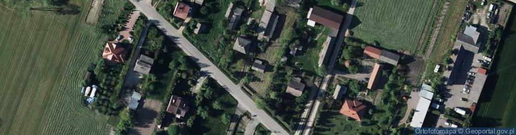 Zdjęcie satelitarne Marcinów ul.