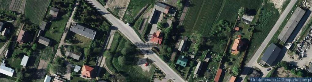 Zdjęcie satelitarne Marcinów ul.