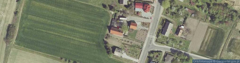 Zdjęcie satelitarne Marwice ul.