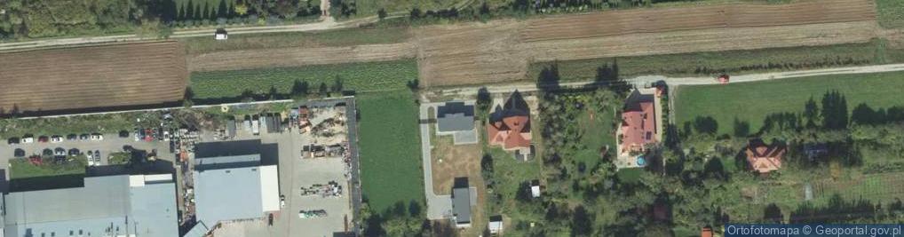 Zdjęcie satelitarne Makowa ul.