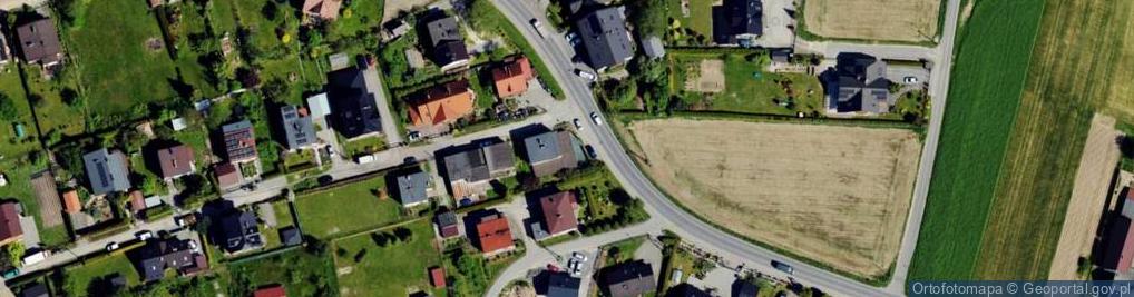 Zdjęcie satelitarne Mazańcowice ul.