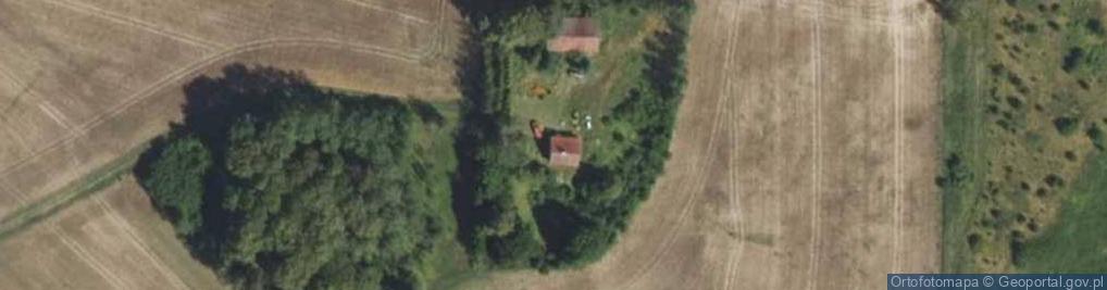 Zdjęcie satelitarne Mażany ul.