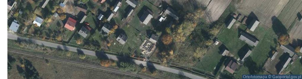 Zdjęcie satelitarne Maziły ul.