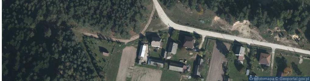 Zdjęcie satelitarne Maziły ul.