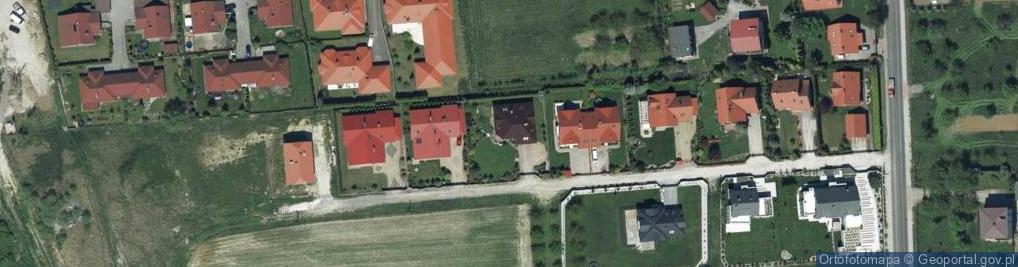 Zdjęcie satelitarne Malownicza ul.