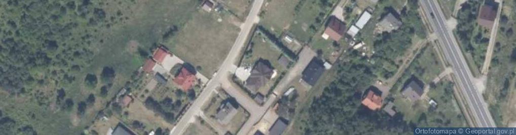 Zdjęcie satelitarne Malachitowa ul.