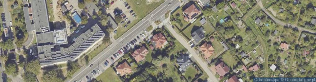Zdjęcie satelitarne Marcinkowskiego ul.