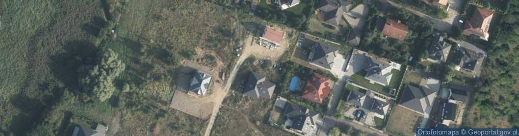 Zdjęcie satelitarne Malownicza ul.