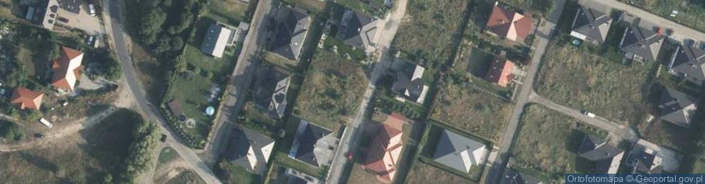 Zdjęcie satelitarne Malownicza ul.