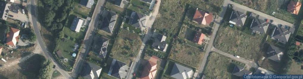 Zdjęcie satelitarne Malownicza ul.