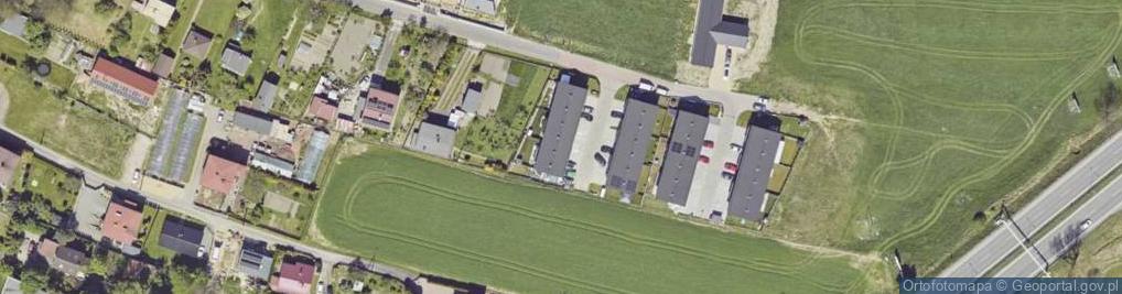 Zdjęcie satelitarne Maków ul.