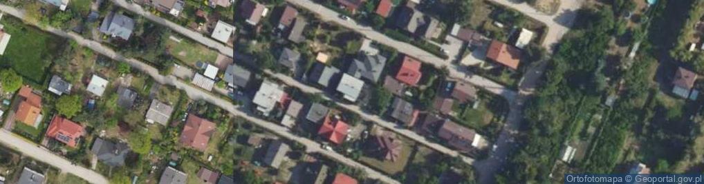 Zdjęcie satelitarne Makowa ul.