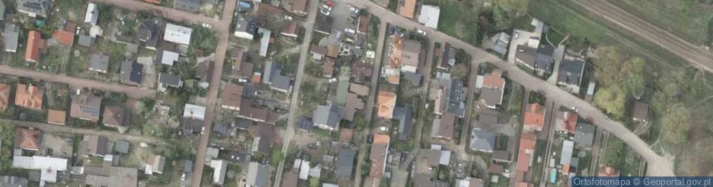 Zdjęcie satelitarne Mazowiecka ul.