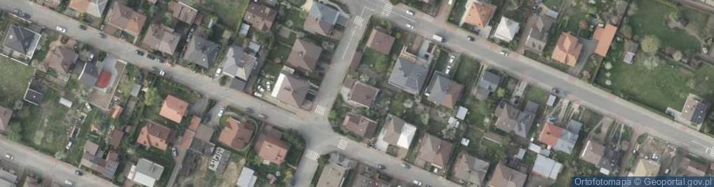Zdjęcie satelitarne Mazurska ul.