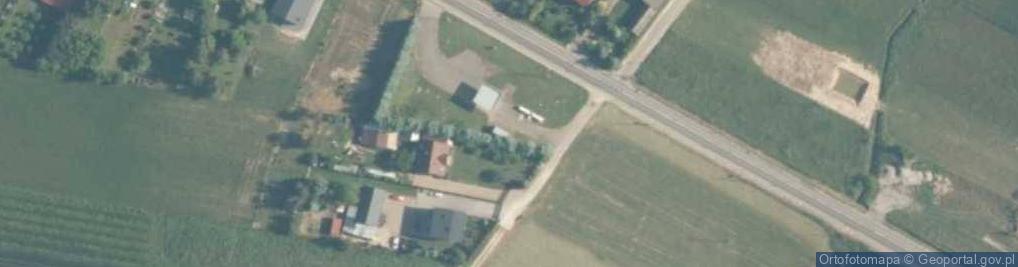 Zdjęcie satelitarne Majorat ul.