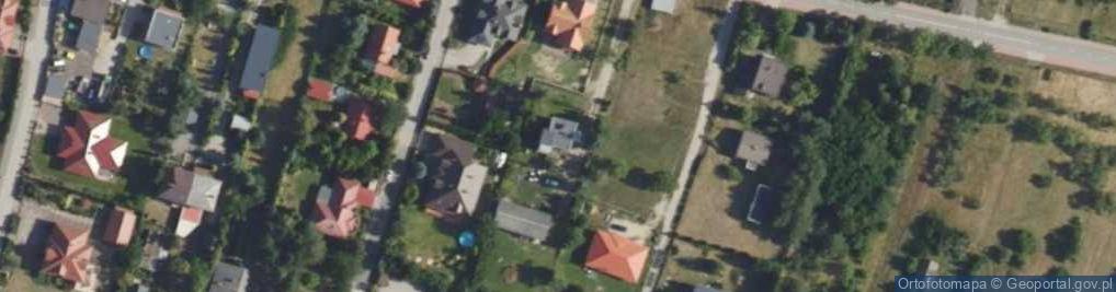 Zdjęcie satelitarne Mazowiecka ul.