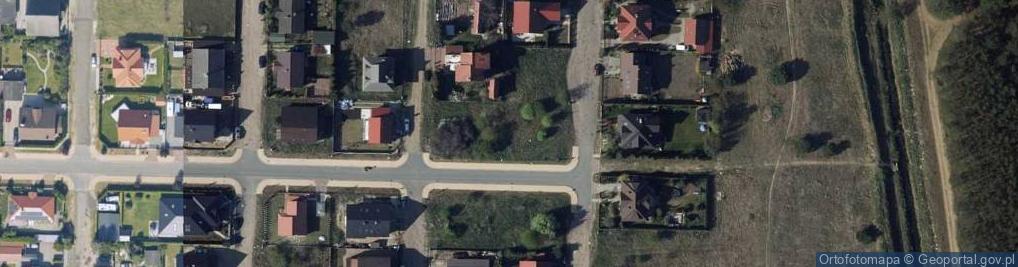 Zdjęcie satelitarne Makowa ul.