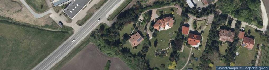 Zdjęcie satelitarne Malinowa ul.
