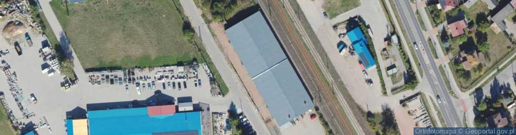 Zdjęcie satelitarne Magazynowa ul.