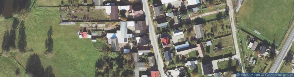 Zdjęcie satelitarne Makowa ul.