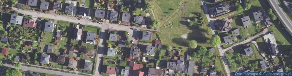 Zdjęcie satelitarne Malinowa ul.