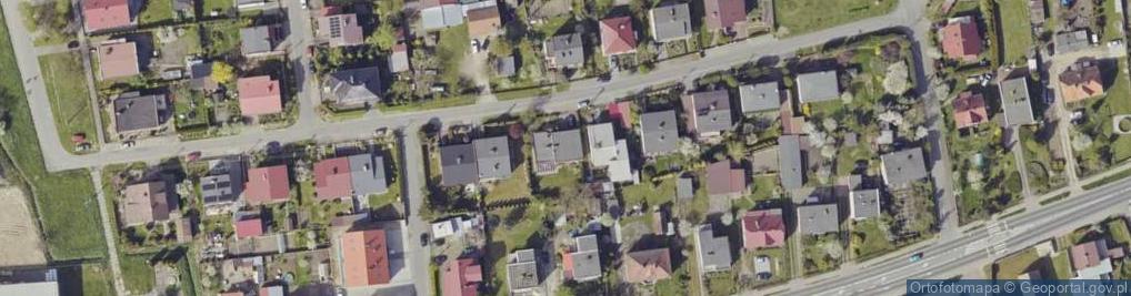 Zdjęcie satelitarne Makowa ul.