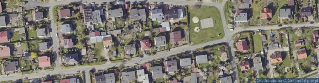 Zdjęcie satelitarne Makowa ul.