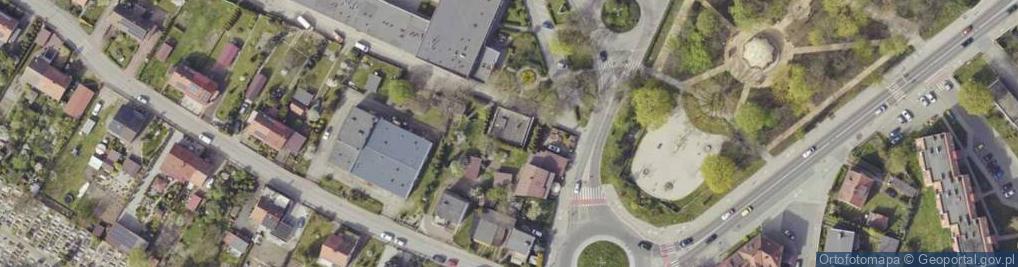 Zdjęcie satelitarne Mariańska ul.