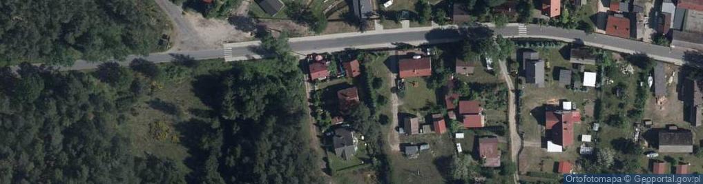 Zdjęcie satelitarne Makowa ul.