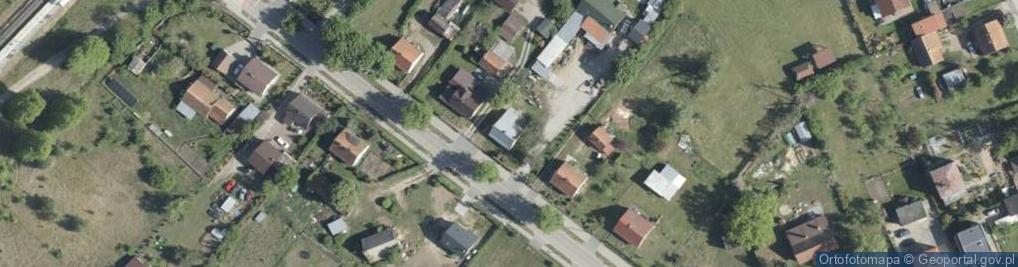 Zdjęcie satelitarne Małeckich Jana i Hieronima ul.