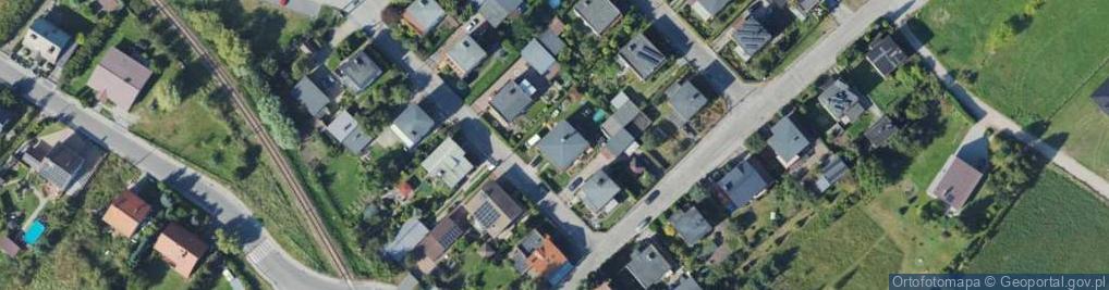 Zdjęcie satelitarne Makowa ul.