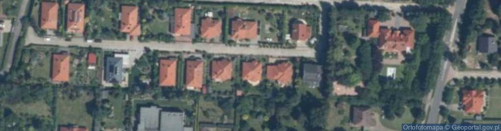 Zdjęcie satelitarne Makowa ul.