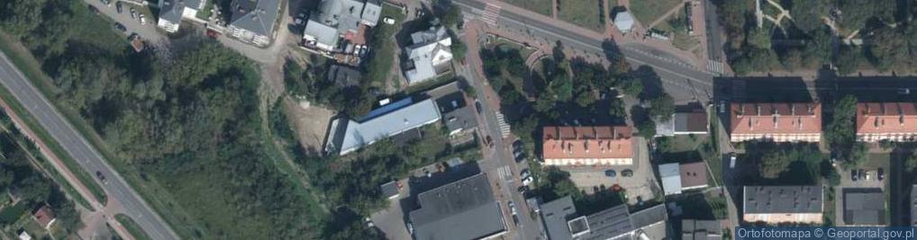 Zdjęcie satelitarne Mazowiecka ul.