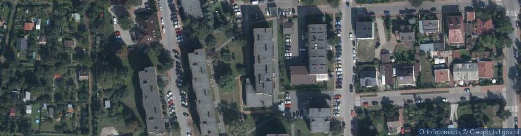 Zdjęcie satelitarne Mazowiecka ul.