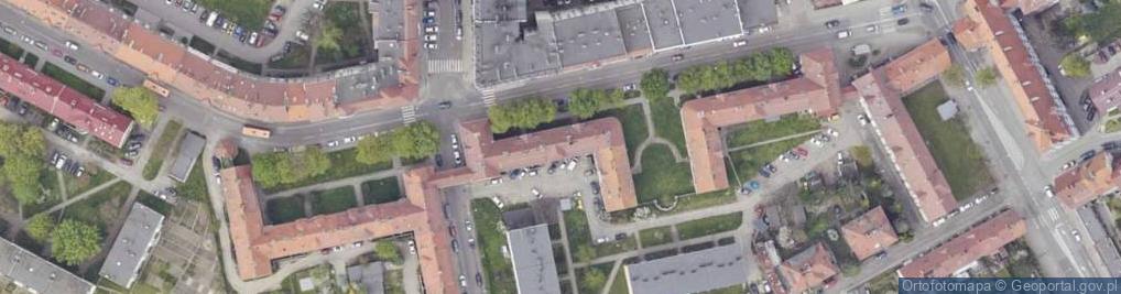 Zdjęcie satelitarne Mariacka ul.