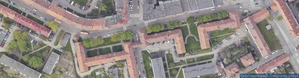 Zdjęcie satelitarne Mariacka ul.