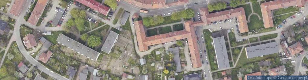 Zdjęcie satelitarne Mariacka ul.