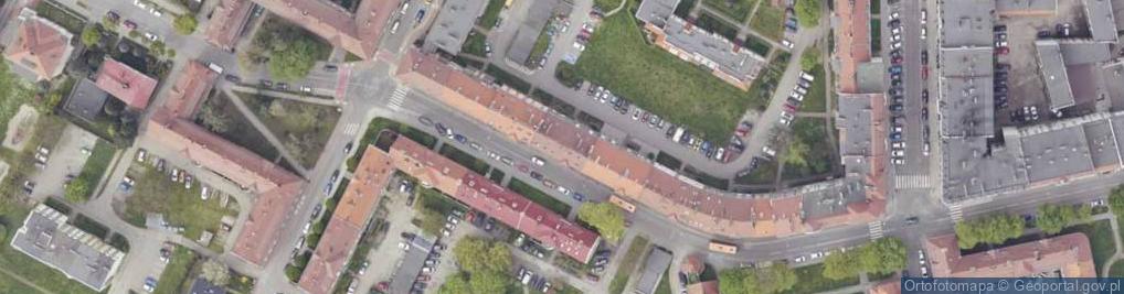 Zdjęcie satelitarne Mariacka ul.