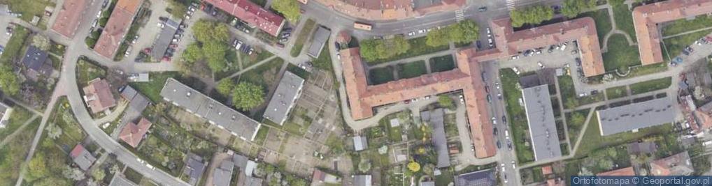 Zdjęcie satelitarne Mariacka ul.