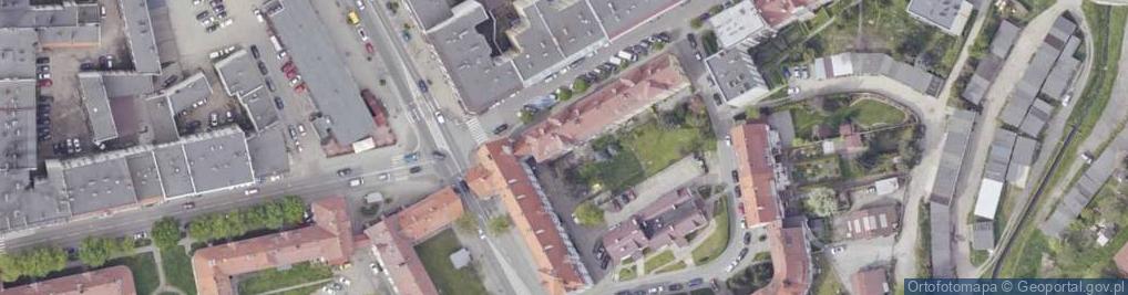 Zdjęcie satelitarne Mariacka ul.