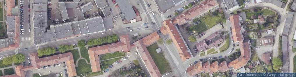 Zdjęcie satelitarne Mariacka ul.