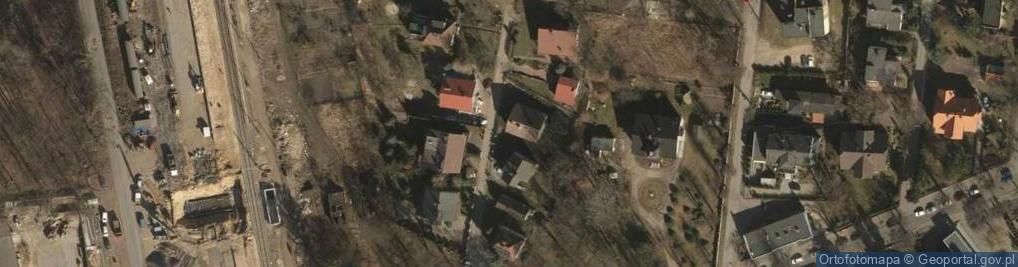 Zdjęcie satelitarne Mała Ogrodowa ul.