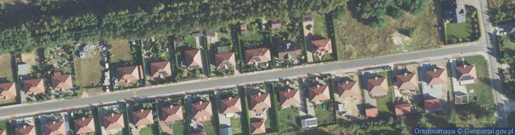 Zdjęcie satelitarne Makowa ul.