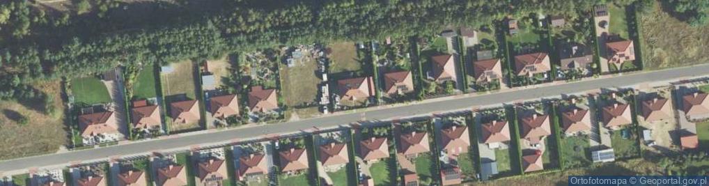 Zdjęcie satelitarne Makowa ul.