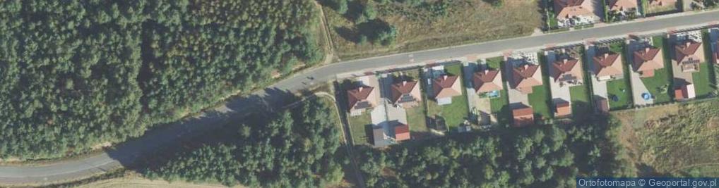 Zdjęcie satelitarne Makowa ul.