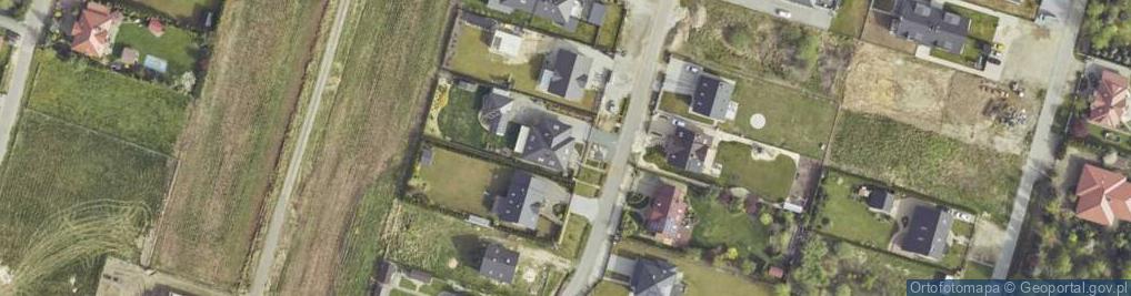 Zdjęcie satelitarne Malachitowa ul.